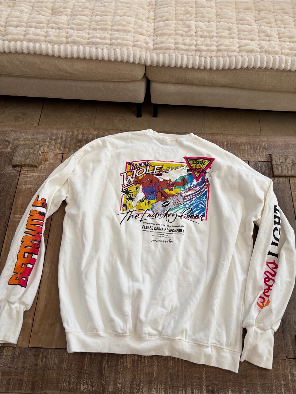 The Laundry Room Coors Light Beerwolf Sweatshirt